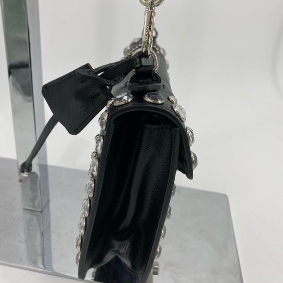 Prada Saffiano Studded two way bag - Picture 5 of 13